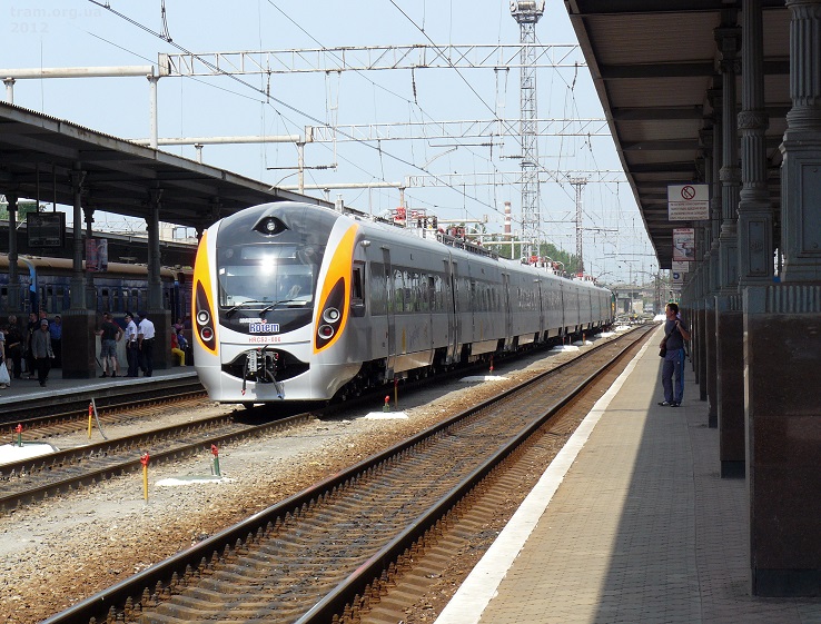 High-speed train Intercity Hyundai