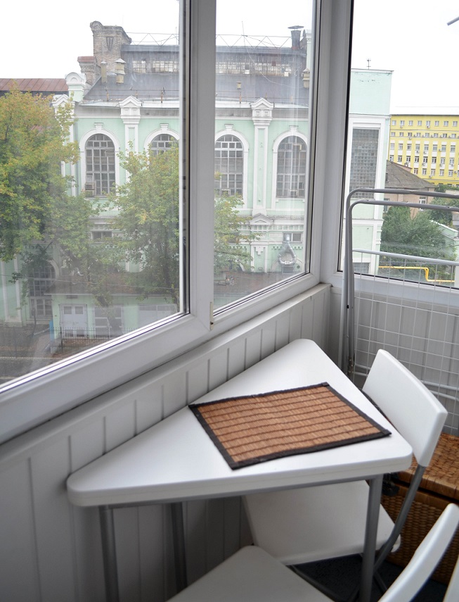  Посуточная квартира в Киеве – прекрасный вид из окна.