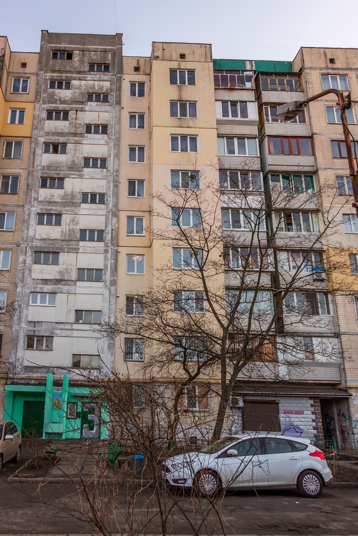 3-к. квартира на сутки в Киеве. проспект Оболонский 30